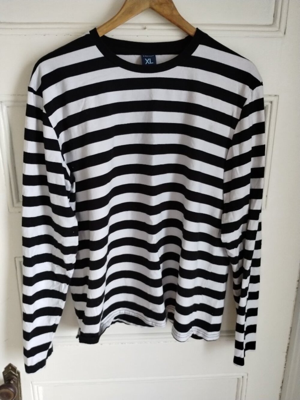 Leding stripes sweater SZ Xl